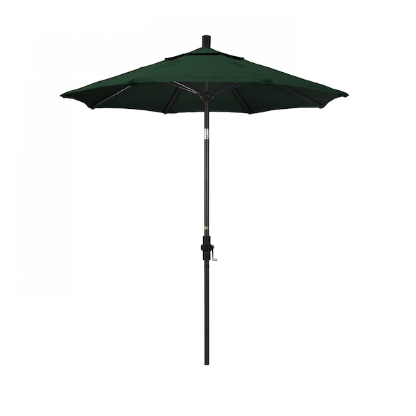 California Umbrella Patio Umbrella, Octagon, 102.5" H, Olefin Fabric, Hunter Green 194061024362 - main