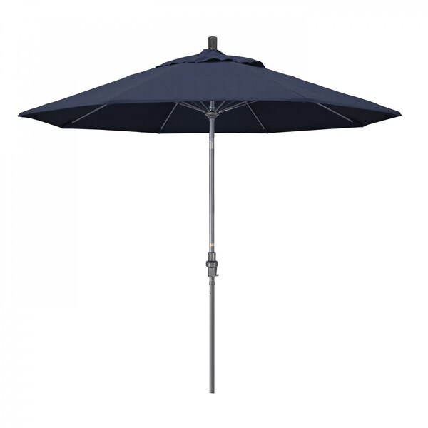 California Umbrella Patio Umbrella, Octagon, 101" H, Sunbrella Fabric, Spectrum Indigo 194061024775 - main
