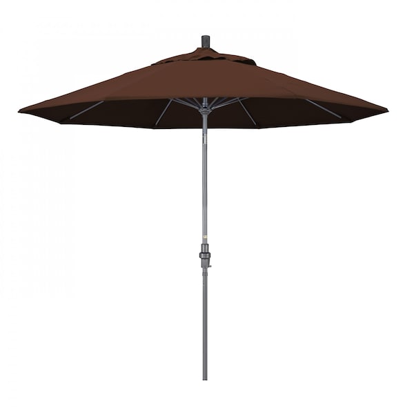 California Umbrella Patio Umbrella, Octagon, 101" H, Sunbrella Fabric, Bay Brown 194061024980 - main