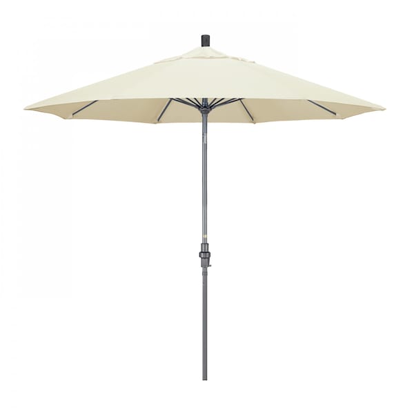 California Umbrella Patio Umbrella, Octagon, 101" H, Sunbrella Fabric, Canvas 194061025024 - main