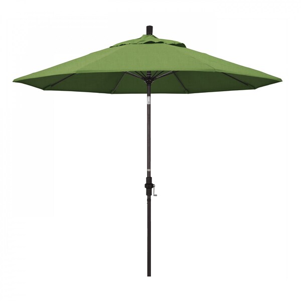 California Umbrella Patio Umbrella, Octagon, 101" H, Sunbrella Fabric, Spectrum Cilantro 194061025659 - main