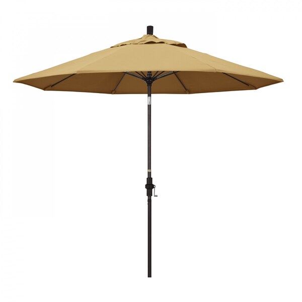 California Umbrella Patio Umbrella, Octagon, 101" H, Sunbrella Fabric, Wheat 194061025819 - main