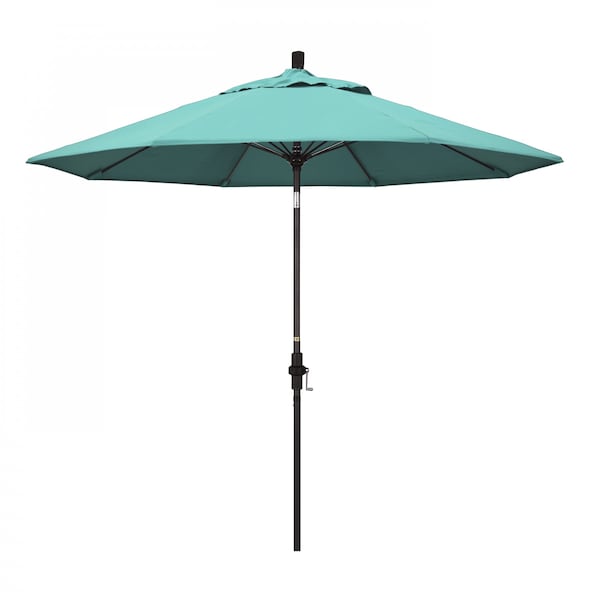 March Patio Umbrella, Octagon, 101" H, Sunbrella Fabric, Aruba GSCUF908117-5416