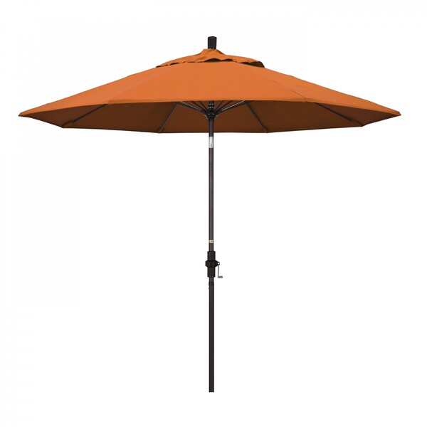 California Umbrella Patio Umbrella, Octagon, 101" H, Sunbrella Fabric, Tuscan 194061025840 - main
