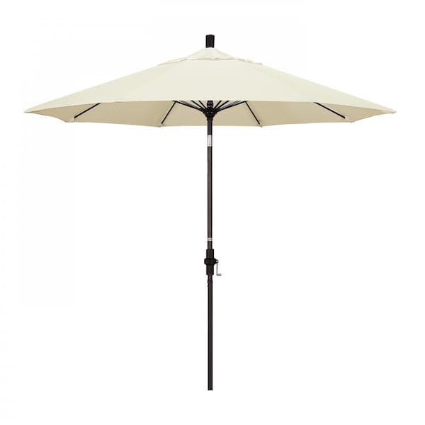 March Patio Umbrella, Octagon, 101" H, Sunbrella Fabric, Canvas GSCUF908117-5453