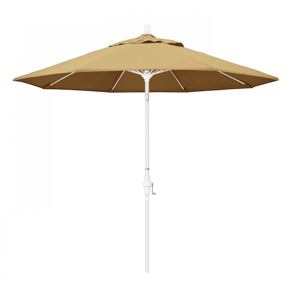 California Umbrella Patio Umbrella, Octagon, 101" H, Sunbrella Fabric, Wheat 194061026717 - main