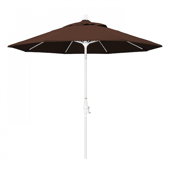 California Umbrella Patio Umbrella, Octagon, 101" H, Sunbrella Fabric, Bay Brown 194061026786 - main