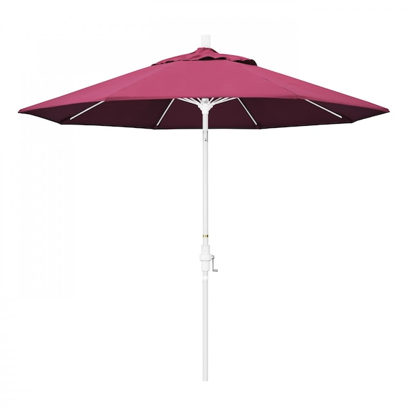 California Umbrella Patio Umbrella, Octagon, 101" H, Sunbrella Fabric, Hot Pink 194061026854 - main