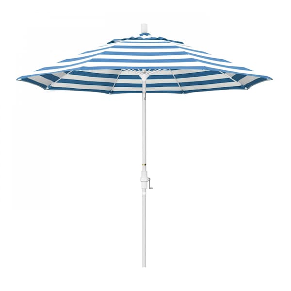 California Umbrella Patio Umbrella, Octagon, 101" H, Sunbrella Fabric, Cabana Regatta 194061026977 - main