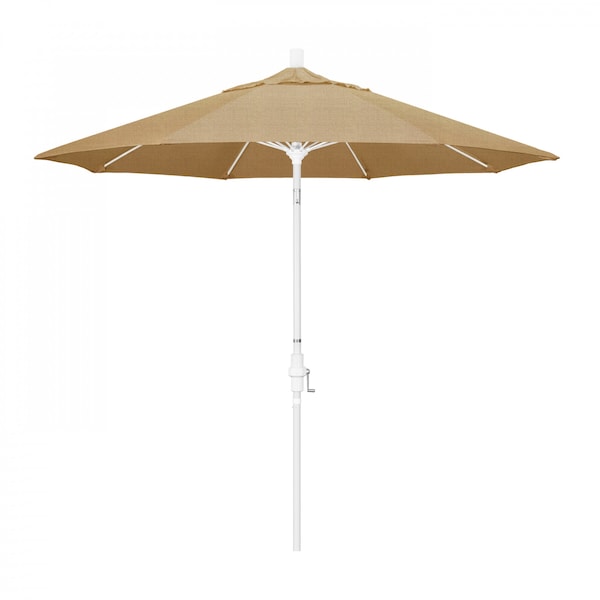 California Umbrella Patio Umbrella, Octagon, 101" H, Sunbrella Fabric, Linen Sesame 194061027011 - main