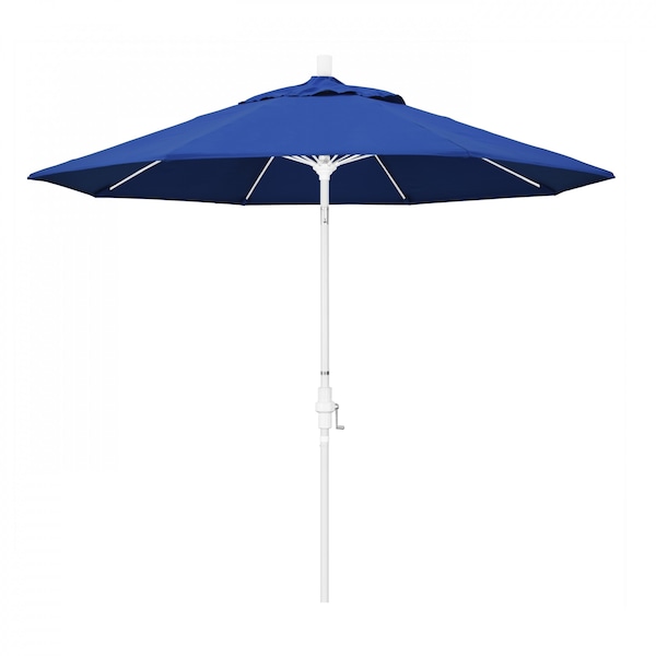 California Umbrella Patio Umbrella, Octagon, 101" H, Pacifica Fabric, Pacific Blue 194061027240 - main