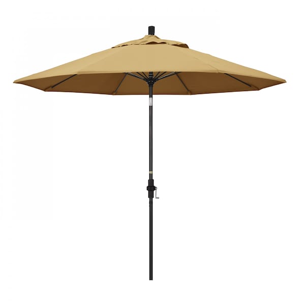California Umbrella Patio Umbrella, Octagon, 101" H, Sunbrella Fabric, Wheat 194061027615 - main