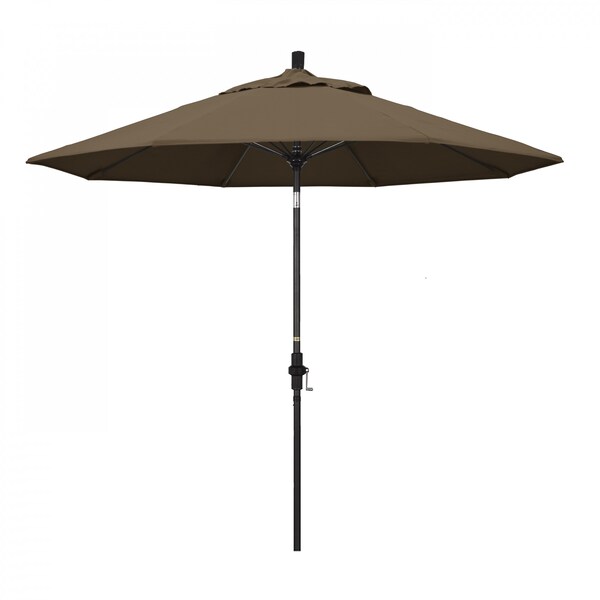 California Umbrella Patio Umbrella, Octagon, 101" H, Sunbrella Fabric, Cocoa 194061027660 - main