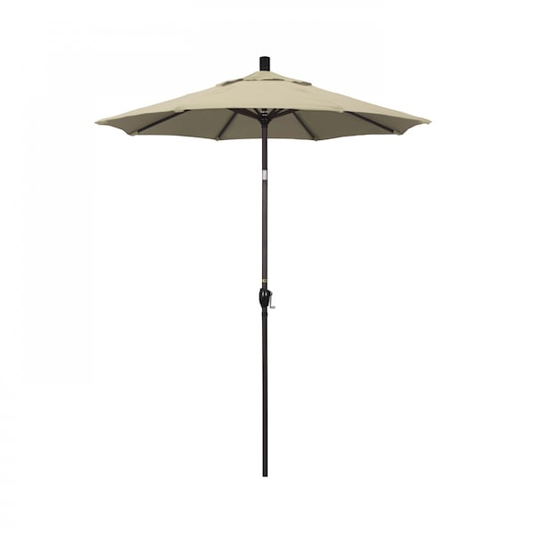 California Umbrella Patio Umbrella, Octagon, 102" H, Sunbrella Fabric, Antique Beige 194061028452 - main