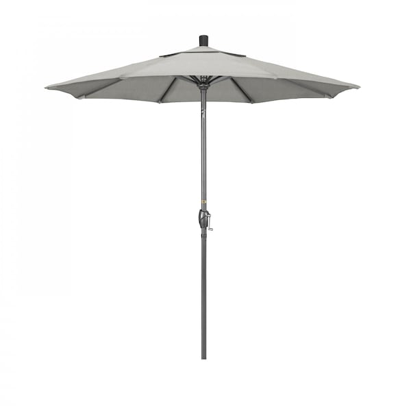 California Umbrella Patio Umbrella, Octagon, 95.5" H, Sunbrella Fabric, Granite 194061028551 - main