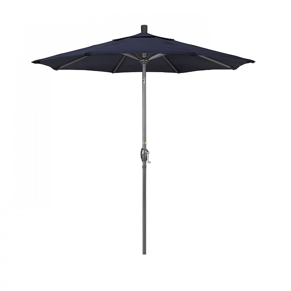 California Umbrella Patio Umbrella, Octagon, 95.5" H, Sunbrella Fabric, Navy 194061028735 - main