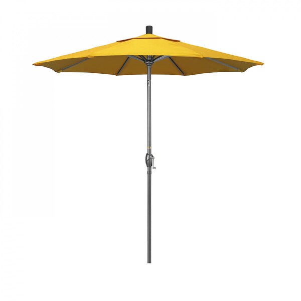 California Umbrella Patio Umbrella, Octagon, 95.5" H, Sunbrella Fabric, Sunflower Yellow 194061028773 - main