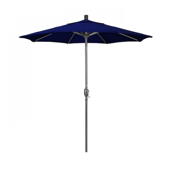 California Umbrella Patio Umbrella, Octagon, 95.5" H, Sunbrella Fabric, True Blue 194061028834 - main