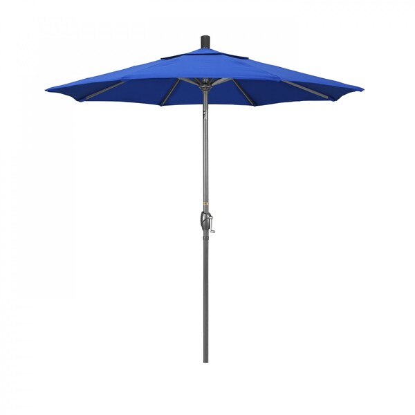 California Umbrella Patio Umbrella, Octagon, 95.5" H, Olefin Fabric, Royal Blue 194061028940 - main