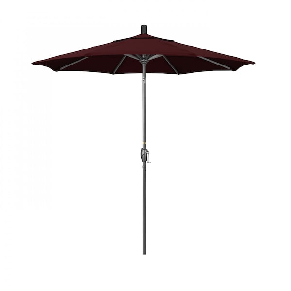March Patio Umbrella, Octagon, 95.5" H, Pacifica Fabric, Burgundy GSPT758010-SA36