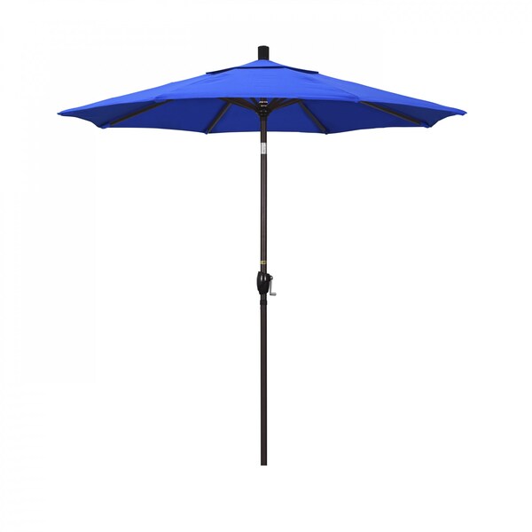 California Umbrella Patio Umbrella, Octagon, 95.5" H, Sunbrella Fabric, Pacific Blue 194061029404 - main