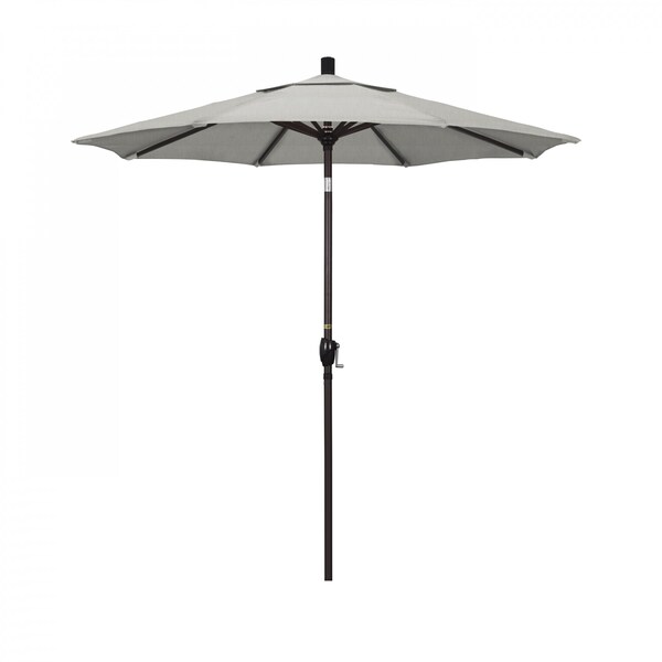 California Umbrella Patio Umbrella, Octagon, 95.5" H, Sunbrella Fabric, Granite 194061029411 - main