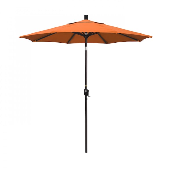 March Patio Umbrella, Octagon, 95.5" H, Sunbrella Fabric, Tangerine GSPT758117-5406