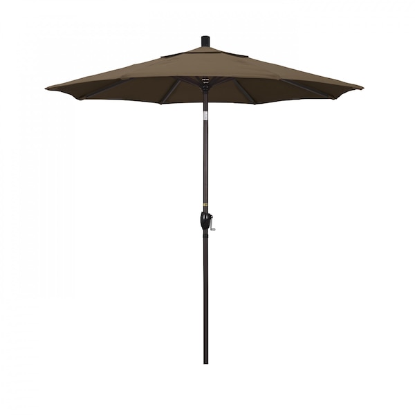California Umbrella Patio Umbrella, Octagon, 95.5" H, Sunbrella Fabric, Cocoa 194061029565 - main