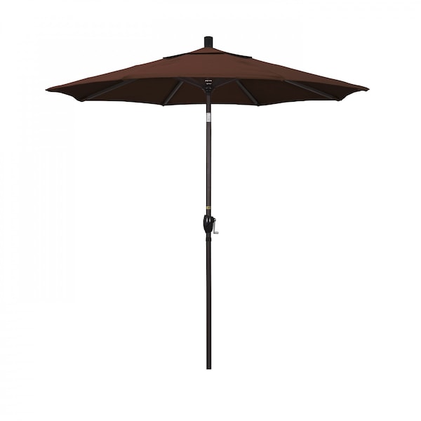 California Umbrella Patio Umbrella, Octagon, 95.5" H, Sunbrella Fabric, Bay Brown 194061029589 - main