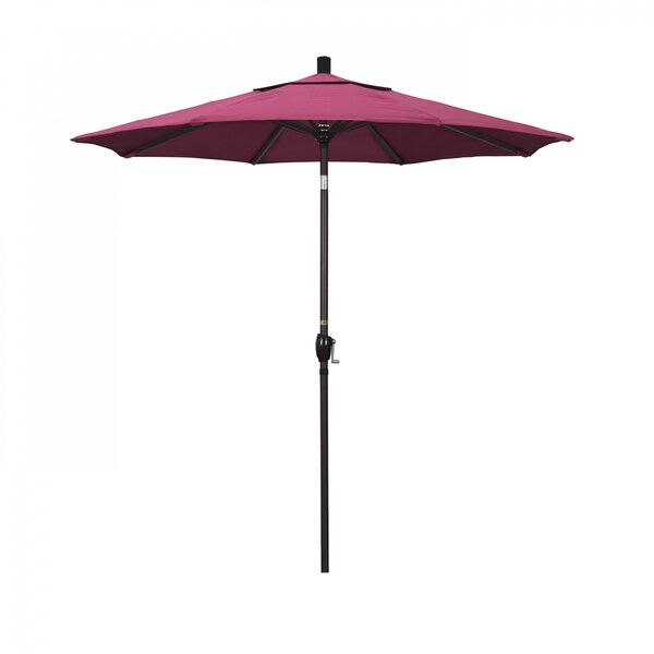 California Umbrella Patio Umbrella, Octagon, 95.5" H, Sunbrella Fabric, Hot Pink 194061029657 - main