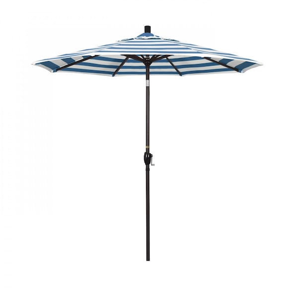 California Umbrella Patio Umbrella, Octagon, 95.5" H, Sunbrella Fabric, Cabana Regatta 194061029770 - main