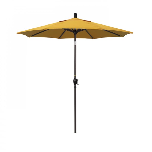 California Umbrella Patio Umbrella, Octagon, 95.5" H, Pacifica Fabric, Yellow 194061030172 - main