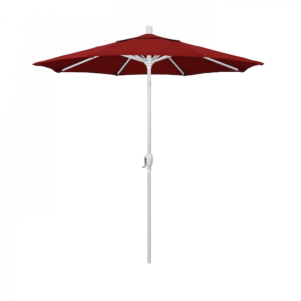 California Umbrella Patio Umbrella, Octagon, 95.5" H, Sunbrella Fabric, Jockey Red 194061030288 - main