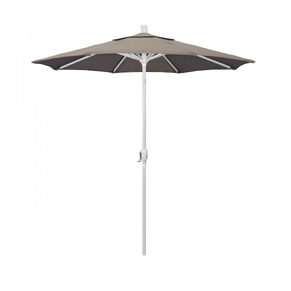California Umbrella Patio Umbrella, Octagon, 95.5" H, Sunbrella Fabric, Taupe 194061030509 - main