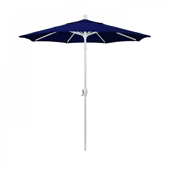 California Umbrella Patio Umbrella, Octagon, 95.5" H, Sunbrella Fabric, True Blue 194061030554 - main