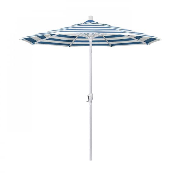 California Umbrella Patio Umbrella, Octagon, 95.5" H, Sunbrella Fabric, Cabana Regatta 194061030639 - main