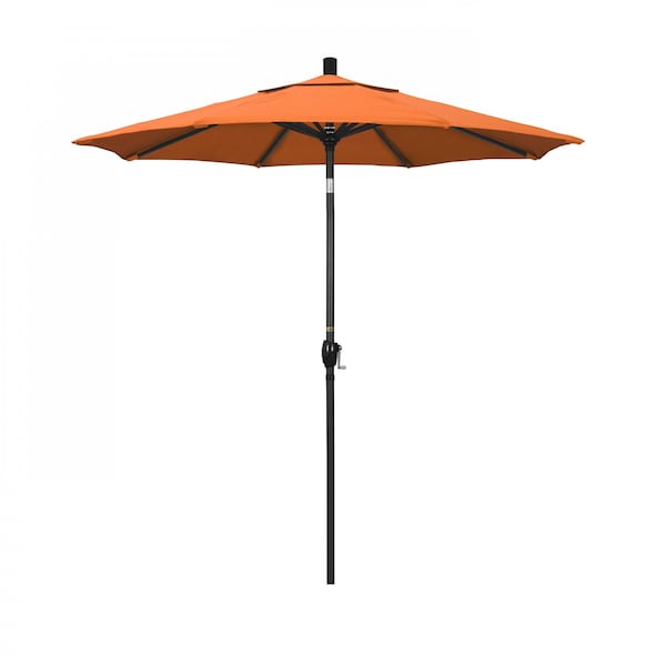 California Umbrella Patio Umbrella, Octagon, 95.5" H, Sunbrella Fabric, Tangerine 194061031186 - main