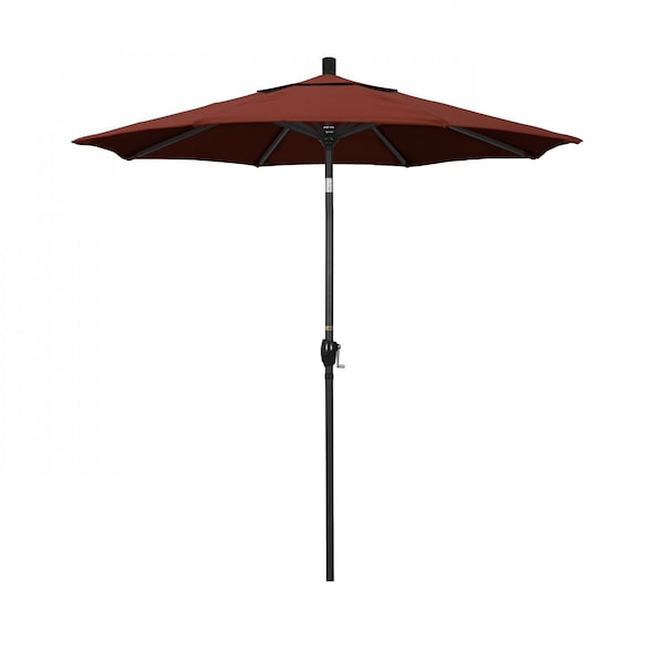California Umbrella Patio Umbrella, Octagon, 95.5" H, Sunbrella Fabric, Terracotta 194061031322 - main