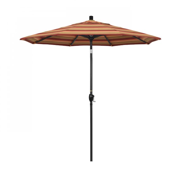 California Umbrella Patio Umbrella, Octagon, 95.5" H, Sunbrella Fabric, Astoria Sunset 194061031452 - main