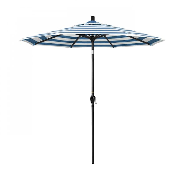 California Umbrella Patio Umbrella, Octagon, 95.5" H, Sunbrella Fabric, Cabana Regatta 194061031490 - main