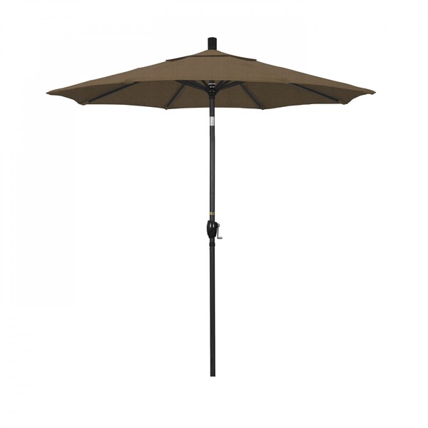 California Umbrella Patio Umbrella, Octagon, 95.5" H, Olefin Fabric, Woven Sesame 194061031674 - main