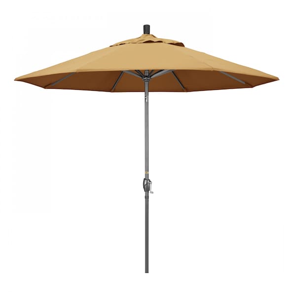California Umbrella Patio Umbrella, Octagon, 101" H, Sunbrella Fabric, Wheat 194061032091 - main
