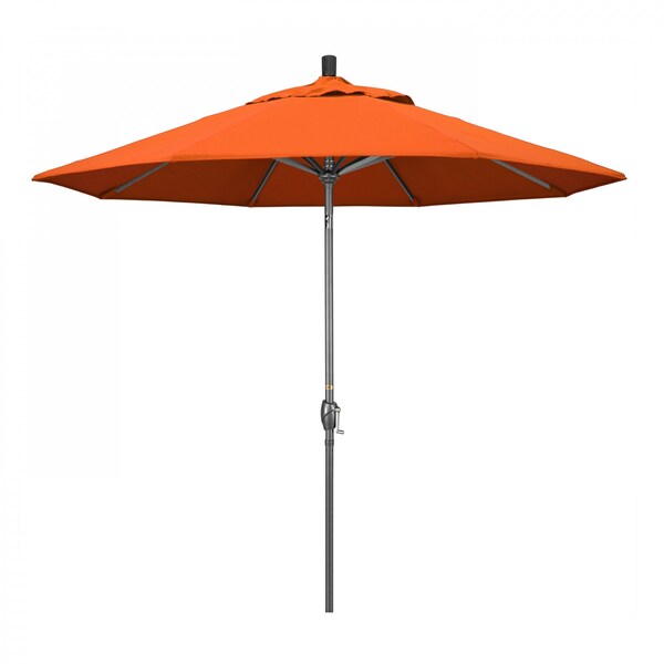 California Umbrella Patio Umbrella, Octagon, 101" H, Sunbrella Fabric, Melon 194061032107 - main