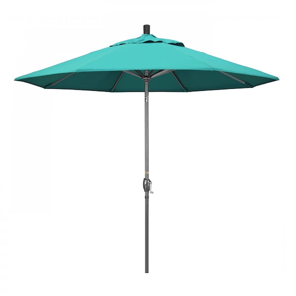 California Umbrella Patio Umbrella, Octagon, 101" H, Sunbrella Fabric, Aruba 194061032114 - main