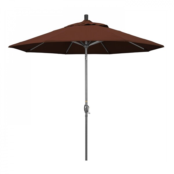 California Umbrella Patio Umbrella, Octagon, 101" H, Sunbrella Fabric, Bay Brown 194061032169 - main