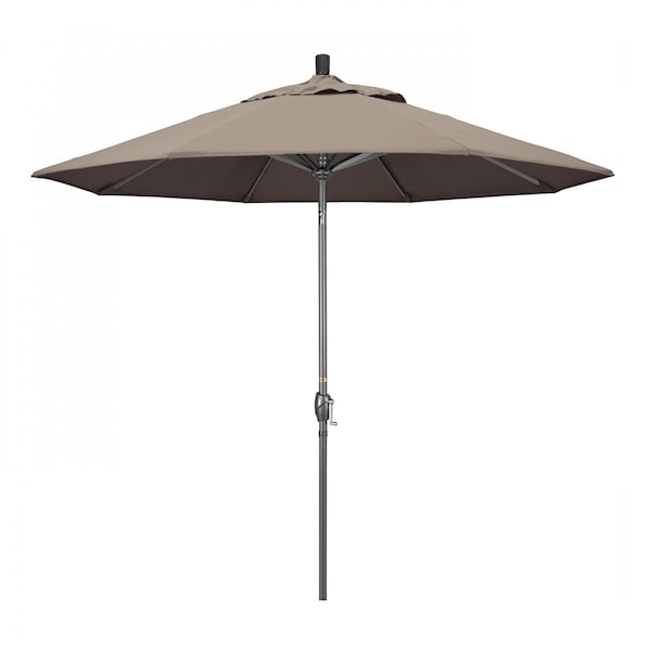 California Umbrella Patio Umbrella, Octagon, 101" H, Sunbrella Fabric, Taupe 194061032220 - main