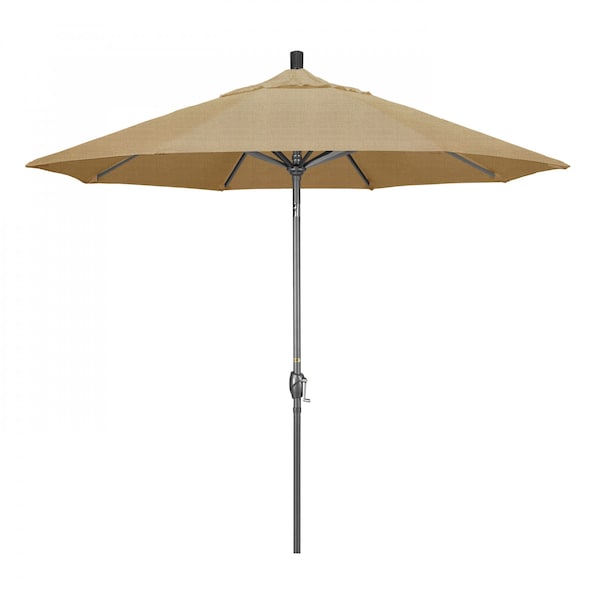 California Umbrella Patio Umbrella, Octagon, 101" H, Sunbrella Fabric, Linen Sesame 194061032398 - main
