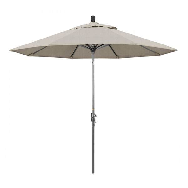 California Umbrella Patio Umbrella, Octagon, 101" H, Olefin Fabric, Woven Granite 194061032565 - main