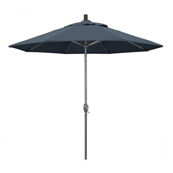 March Patio Umbrella, Octagon, 101" H, Pacifica Fabric, Sapphire GSPT908010-SA52
