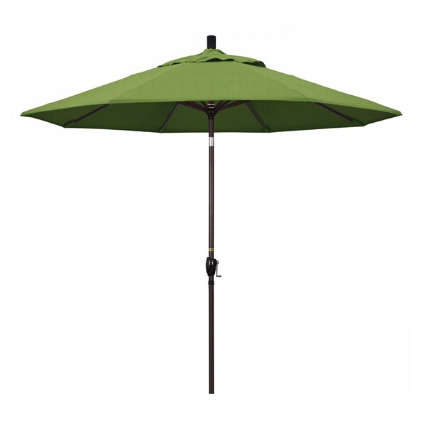 California Umbrella Patio Umbrella, Octagon, 101" H, Sunbrella Fabric, Spectrum Cilantro 194061032831 - main
